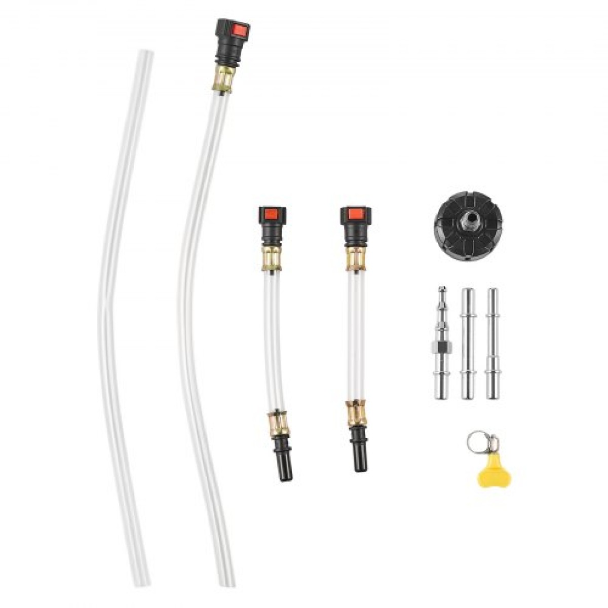 VEVOR 1.5 L Fluid Extractor, Χειροκίνητος εξαγωγέας υγρών για αυτοκίνητα, Σύριγγα λαδιού με μακρύ σωλήνα και σωλήνες επέκτασης Easy Change Oil, Αντλία αναρρόφησης για χορτοκοπτικά Αυτοκίνητα Πλοία Καρότσια γκολφ Μοτοσικλέτες