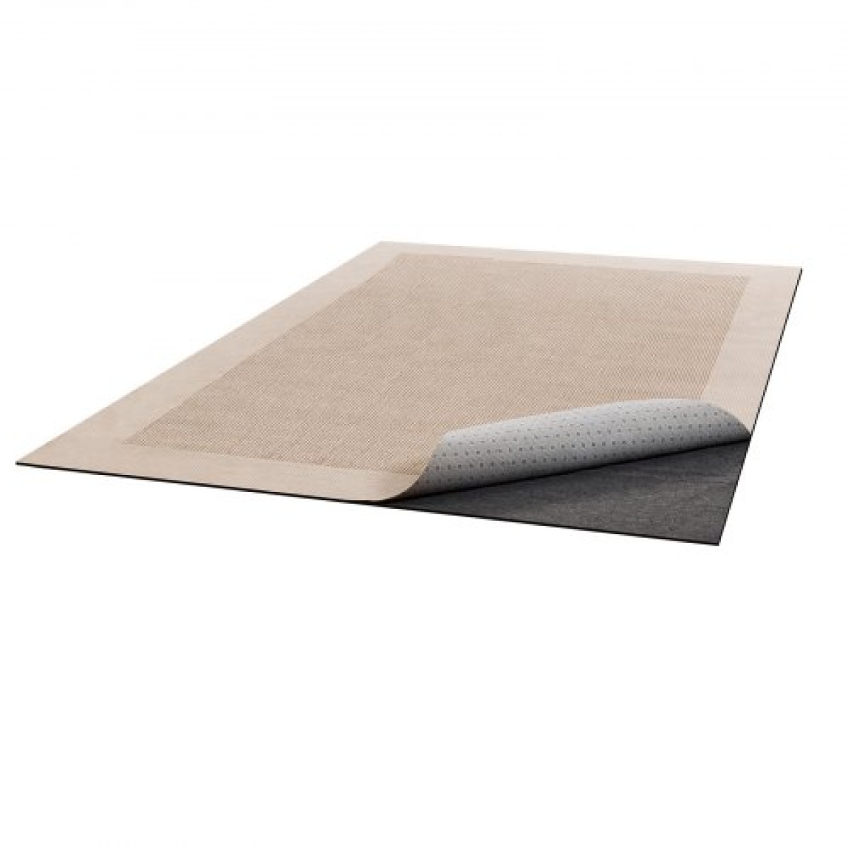 VEVOR Rug Pad 2,44 x 3,05 m, Αντιολισθητικό μαξιλαράκι περιοχής χαλιού, επένδυση χαλιού με μαξιλάρι από τσόχα διπλής επιφάνειας & λαστιχένια λαβή, προστασία δαπέδου από σκληρό ξύλο για όλα τα δάπεδα, φινιρίσματα, κρατά τα χαλιά στη θέση τους