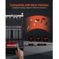 VEVOR Fuel Injector Cleaner Tester, 9 Test Mode, 6-Cylinder 28kHz Ultrasonic Cleaning Machine ρυθμιζόμενο 12V/70V/120V for EFI/FSI/GDI, Injector Cleaner Machine with Drain Valve for Car & Motorcycle