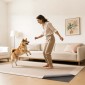 VEVOR Rug Pad 3,05 x 4,27 m, Αντιολισθητικό μαξιλάρι περιοχής χαλιού, επένδυση χαλιού με μαξιλάρι από τσόχα διπλής επιφάνειας & λαστιχένια λαβή, προστασία δαπέδου από σκληρό ξύλο για όλα τα δάπεδα, φινιρίσματα, κρατά τα χαλιά στη θέση τους