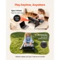 Πληκτρολόγιο VEVOR Kids Piano, Ξύλινο ψηφιακό πιάνο 25 πλήκτρων για παιδιά, Μίνι μουσικό εκπαιδευτικό όργανο παιχνίδι με ρεαλιστικό ήχο, διπλή ισχύς, ρυθμιζόμενη ένταση για νήπια, αγόρια κορίτσια εκμάθηση, μαύρο