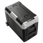 Ψυγείο αυτοκινήτου VEVOR, DC 12/24V AC100-240V Συμπιεστής Ηλεκτρικός ψύκτης, -20°C έως 20°C Ψυγείο φορτηγών με έλεγχο APP, τροχοί & διπλής ζώνης, Ψυγείο αυτοκινήτων 45L για RV, Σκάφη, Κάμπινγκ, Ψάρεμα