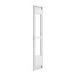 VEVOR Dog Dog Poor for Sliding Glass Door, 1927 mm έως 2049 mm Ρυθμιζόμενο ύψος, Πλαίσιο από κράμα αλουμινίου με πτερύγιο, σχέδιο κλειδαριάς, για μεσαίου μεγέθους σκύλους, συρόμενες γυάλινες πόρτες κατοικίδιων ζώων 180° για ενοικιαστές