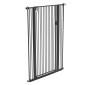 VEVOR Extra Tall Pet Gate για γάτες, 740-1050 mm Ρυθμιζόμενο πλάτος, 1420 mm High Dog Gate, με κιτ τοποθέτησης πίεσης και κιτ τοποθέτησης στον τοίχο, στενό διάκενο 33 mm, για σκάλες, πόρτες και σπίτι, μαύρο