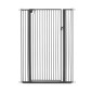 VEVOR Extra Tall Pet Gate για γάτες, 740-1050 mm Ρυθμιζόμενο πλάτος, 1420 mm High Dog Gate, με κιτ τοποθέτησης πίεσης και κιτ τοποθέτησης στον τοίχο, στενό διάκενο 33 mm, για σκάλες, πόρτες και σπίτι, μαύρο