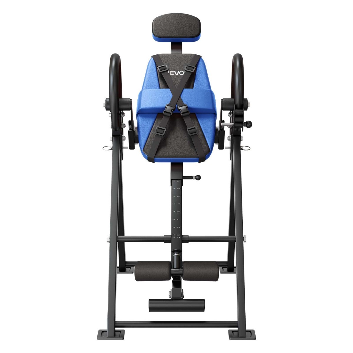Τραπέζι αντιστροφής VEVOR, Χωρητικότητα 136 kg Φορείο αντιστροφέα βαρέως τύπου πλάτης, Αντεστραμμένο τραπέζι με κλείδωμα διπλού κυλίνδρου, τραπέζια αποσυμπίεσης για ώμους, λαιμός, πλάτη, Ρύθμιση καρφίτσας υποβραχιόνιου 3 επιπέδων