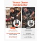 VEVOR Ratchet Pipe Threader Kit with 7 Die, 3/8" BSPT to 2" BSPT Manual Ratcheting Pipe Threading Tool, Portable Pipes Threader set with Toolbox for Plumbing Installation & Repair