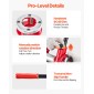 VEVOR Ratchet Pipe Threader Kit with 6 Die, 1/2" NPT to 2" NPT Manual Ratcheting Pipe Threading Tool, Portable Pipes Threader set with Toolbox for Plumbing Installation & Repair