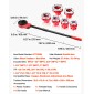 VEVOR Ratchet Pipe Threader Kit with 6 Die, 1/2" NPT to 2" NPT Manual Ratcheting Pipe Threading Tool, Portable Pipes Threader set with Toolbox for Plumbing Installation & Repair