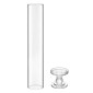 Κηροπήγια VEVOR Hurricane Σετ Κηροπήγια 24, 320 mm Tall Clear Glass Taper, Υψηλό βοριοπυριτικό γυαλί, 2,36 in κύλινδρος για γάμο, κεντρικό τραπέζι, πάρτι, διακόσμηση σπιτιού, προστασία από τον αέρα
