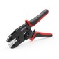 Εργαλείο πτύχωσης VEVOR, 0,25-6 mm² Εργαλείο σύσφιξης με καστάνια, Πένσα πτύχωσης ηλεκτρικού ακροδέκτη που εξοικονομεί εργασία με καθαρά μετρικά σημάδια & AWG, γρήγορη απελευθέρωση, ρυθμιζόμενη πίεση για πολλαπλούς ακροδέκτες