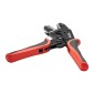 Εργαλείο πτύχωσης VEVOR, 0,25-6 mm² Εργαλείο σύσφιξης με καστάνια, Πένσα πτύχωσης ηλεκτρικού ακροδέκτη που εξοικονομεί εργασία με καθαρά μετρικά σημάδια & AWG, γρήγορη απελευθέρωση, ρυθμιζόμενη πίεση για πολλαπλούς ακροδέκτες