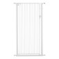 VEVOR Extra Tall Pet Gate για γάτες, 740-1050 mm Ρυθμιζόμενο πλάτος, 1420 mm High Dog Gate, με κιτ τοποθέτησης πίεσης και κιτ τοποθέτησης στον τοίχο, στενό διάκενο 33 mm, για σκάλες, πόρτες και σπίτι, λευκό