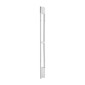 VEVOR Dog Dog Dog Dog Poor for Sliding Glass Door, 1927 mm έως 2049 mm Ρυθμιζόμενο ύψος, Σκελετός από κράμα αλουμινίου με πτερύγιο και περιστρεφόμενο μεντεσέ, σχέδιο κλειδαριάς, για σκύλους μικρού μεγέθους, συρόμενες γυάλινες πόρτες κατοικίδιων ζώων για ε