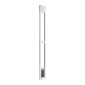 VEVOR Dog Dog Dog Dog Poor for Sliding Glass Door, 1927 mm έως 2049 mm Ρυθμιζόμενο ύψος, Σκελετός από κράμα αλουμινίου με πτερύγιο και περιστρεφόμενο μεντεσέ, σχέδιο κλειδαριάς, για σκύλους μικρού μεγέθους, συρόμενες γυάλινες πόρτες κατοικίδιων ζώων για ε
