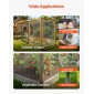 Ύφασμα VEVOR Hardware, 6,3 mm 1 x 5 m, συρμάτινο φράχτη κοτόπουλου διαμέτρου 0,55 mm, γαλβανισμένο εν θερμώ μετά από συγκόλληση ρολό μεταλλικό συρμάτινο πλέγμα, συγκολλημένο ρολό περίφραξης φυτών κήπου, φράχτη κλουβιού με δίχτυ πουλερικών