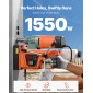 VEVOR Magnetic Drill, 1550W κινητήρας 50 mm Διάμετρος πυρήνα, 13000 N Magnetic Force, 0-550 RPM Μεταβλητή ταχύτητα, Φορητό ηλεκτρικό τρυπάνι Magnetic Magnetic Machine Drilling for Metal Surface, Home Improvement