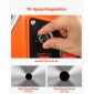 VEVOR Magnetic Drill, 1550W κινητήρας 50 mm Διάμετρος πυρήνα, 13000 N Magnetic Force, 0-550 RPM Μεταβλητή ταχύτητα, Φορητό ηλεκτρικό τρυπάνι Magnetic Magnetic Machine Drilling for Metal Surface, Home Improvement