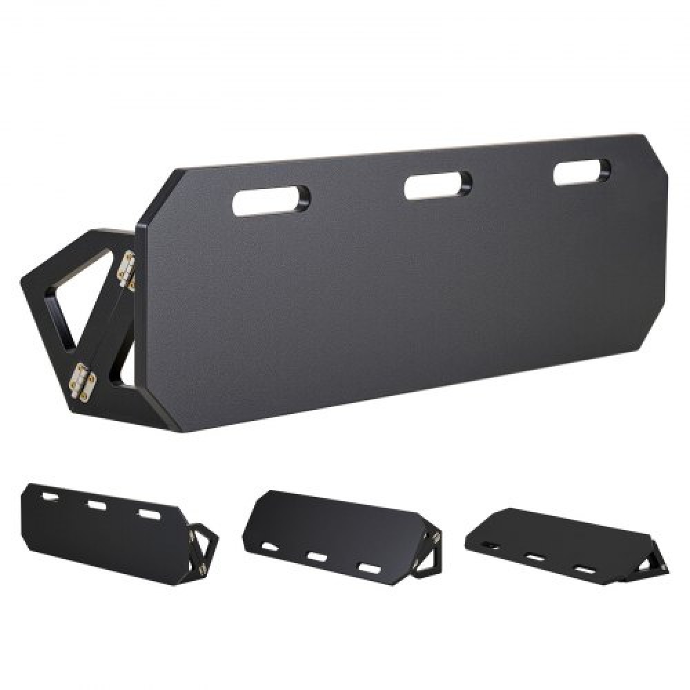 VEVOR Soccer Rebounder Board, φορητός τοίχος ποδοσφαίρου 1000 x 300 mm, HDPE Sports Kick Back Trainer, 3 ρυθμιζόμενες γωνίες, Εξοπλισμός προπόνησης πρακτικής εξάσκησης μπάλας εύκολης ρύθμισης για δεξιότητες μετάβασης και αντίδρασης