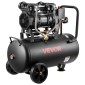 VEVOR 30L Air Compressor, 1,5KW Oil-free Tank Air Compressor, 126 L/min at 6,2 Bar, Max 8 Bar Pressure, Φορητό στους τροχούς για επισκευή αυτοκινήτων, Φούσκωμα ελαστικών, Βαφή με σπρέι, Καρφώματα ξυλουργικής