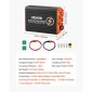 Φορτιστής VEVOR DC σε DC με MPPT, 650W, Φορτιστής μπαταρίας 50A, Διπλή είσοδος ηλιακού πίνακα/εναλλάκτη, έξυπνη φόρτιση πολλαπλών σταδίων για μπαταρίες μολύβδου LiFePO4, για τροχόσπιτα, αυτοκίνητα, εφεδρική τροφοδοσία σπιτιού