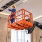 Πλατφόρμα εργασίας VEVOR Mesh Telehandler, 1817 x 1220 mm, Ανδρικό καλάθι ασφαλείας, χωρητικότητα 907,18 kg, Εξάρτημα τηλεχειρισμού περονοφόρου, Κλουβί ασφαλείας, Ανθρακούχο χάλυβα βαρέως τύπου, για τις περισσότερες εναέριες εργασίες Ανύψωση φορτωτή