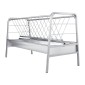 VEVOR Livestock Hay Feeder, 2 σε 1 Grain & Hay Feeder, Χωρητικότητα 300L, 147 cm Μήκος Τροφοδοσία Κατσίκας με Βαθύτερη Ταϊφή, Χάλυβας Σιτηροθήκης βαρέως τύπου για πρόβατα, φάρμες, σιταποθήκες αλόγων, αυλές