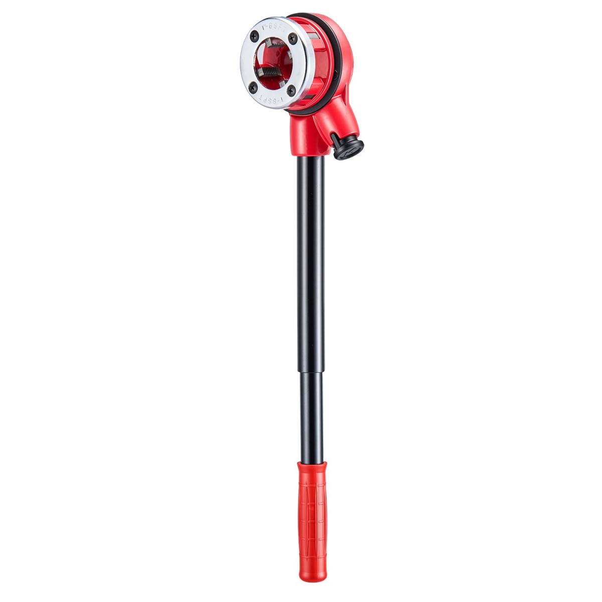 VEVOR Ratchet Pipe Threader Kit με 3 μήτρες, 1/2" BSPT, 3/4" BSPT, 1" BSPT Manual Ratcheting Pipe Threading Tool, Portable Pipes Threader set with Toolbox for υδραυλική εγκατάσταση και επισκευή