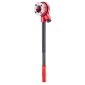 VEVOR Ratchet Pipe Threader Kit με 3 μήτρες, 1/2" BSPT, 3/4" BSPT, 1" BSPT Manual Ratcheting Pipe Threading Tool, Portable Pipes Threader set with Toolbox for υδραυλική εγκατάσταση και επισκευή