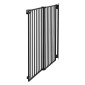 VEVOR Baby Gate for Stairs, 778-1210 mm Ρυθμιζόμενο πλάτος, 920 mm High Dog Gate, No Bottom Bar, Λειτουργία με το ένα χέρι, Εύκολη εγκατάσταση διάτρησης με κιτ υλικού, για σκάλες, πόρτες, σπίτι, μαύρο