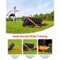 VEVOR Soccer Rebounder Board, φορητός τοίχος ποδοσφαίρου 950 x 250 mm, γυμναστής διπλής επιφάνειας Sports Kick Back, 3 ρυθμιζόμενες γωνίες, Εξοπλισμός εξάσκησης μπάλας εύκολης ρύθμισης για δεξιότητες μετάβασης και αντίδρασης