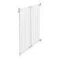 VEVOR Baby Gate για σκάλες, 670-1080 mm Ρυθμιζόμενο πλάτος, 715 mm High Dog Gate, Χωρίς κάτω μπάρα, Λειτουργία με το ένα χέρι, Εύκολη εγκατάσταση διάτρησης με κιτ υλικού, για σκάλες, πόρτες και σπίτι