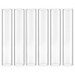 VEVOR Hurricane Glass Cylinders Set of 24, Φ 65 x 350 mm Ψηλός Clear Glass Candle covers, High Borosilicate Glass Sleeves for Pillar Candles, Wedding Centrepieces, Home Decor, Party, Anti-Protection