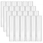 VEVOR Hurricane Glass Cylinders Set of 24, Φ 65 x 350 mm Ψηλός Clear Glass Candle covers, High Borosilicate Glass Sleeves for Pillar Candles, Wedding Centrepieces, Home Decor, Party, Anti-Protection