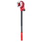 VEVOR Ratchet Pipe Threader Kit με 4 μήτρες, 1/2" NPT, 3/4" NPT, 1" NPT, 1-1/4" NPT Εργαλείο σπειρώματος σωλήνων καστάνιας, φορητό σετ σπειρώματος σωλήνων με εργαλειοθήκη για εγκατάσταση και επισκευή υδραυλικών