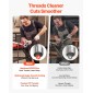 VEVOR Ratchet Pipe Threader Kit με 4 μήτρες, 1/2" NPT, 3/4" NPT, 1" NPT, 1-1/4" NPT Εργαλείο σπειρώματος σωλήνων καστάνιας, φορητό σετ σπειρώματος σωλήνων με εργαλειοθήκη για εγκατάσταση και επισκευή υδραυλικών