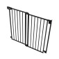 VEVOR Baby Gate για σκάλες, 720-1085 mm Ρυθμιζόμενο πλάτος, 760 mm High Dog Gate, Χωρίς κάτω μπάρα, Λειτουργία με το ένα χέρι, Εύκολη εγκατάσταση διάτρησης με κιτ υλικού, για σκάλες, πόρτες, σπίτι, μαύρο
