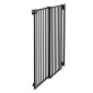 VEVOR Baby Gate για σκάλες, 720-1085 mm Ρυθμιζόμενο πλάτος, 760 mm High Dog Gate, Χωρίς κάτω μπάρα, Λειτουργία με το ένα χέρι, Εύκολη εγκατάσταση διάτρησης με κιτ υλικού, για σκάλες, πόρτες, σπίτι, μαύρο