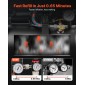 VEVOR 6L Air Compressor, 0,75KW Oil-free Tank Air Compressor, 71 L/min at 6,2 Bar, Max 8 Bar Pressure, Compact & Portable for Auto Repair, Furting ελαστικών, Βάψιμο με σπρέι, Καρφώματα ξυλουργικής