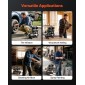 VEVOR 6L Air Compressor, 0,75KW Oil-free Tank Air Compressor, 71 L/min at 6,2 Bar, Max 8 Bar Pressure, Compact & Portable for Auto Repair, Furting ελαστικών, Βάψιμο με σπρέι, Καρφώματα ξυλουργικής
