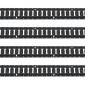 VEVOR E Track Tie-Down Rail Kit, 18PCS 5' E-Tracks Set Περιλαμβάνει 4 χαλύβδινες ράγες & 8 άγκυρες O-Ring & 4 Tie-Off με D-Ring & 2 ιμάντες καστάνιας, Αξεσουάρ ασφάλισης για μοτοσικλέτες Cargo, 2000 lbs