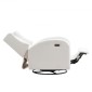 VEVOR Electronic Power Recliner and Swivel Glider, 113,4 kg Weight Capacity Swivel Glider Recliner Chair με ρυθμιζόμενη γωνία, πολυεστερική επιφάνεια ανάκλιντρο για σαλόνι, υπνοδωμάτιο, υπόλευκο
