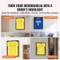 Θήκη VEVOR 2PCs Jersey Frame Display, 23,3x31,2x1,5 ίντσες/59,2x79,2x3,8 cm, Μεγάλο Αθλητικό Τζέρσεϊ Σκιά Κουτί με 98% προστασία από υπεριώδη ακτινοβολία PC γυαλί και κρεμάστρες, για μπάσκετ μπάσκετ ποδοσφαίρου χόκεϋ πουκάμισο και στολή
