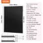Θήκη VEVOR 2PCs Jersey Frame Display, 23,3x31,2x1,5 ίντσες/59,2x79,2x3,8 cm, Μεγάλο Αθλητικό Τζέρσεϊ Σκιά Κουτί με 98% προστασία από υπεριώδη ακτινοβολία PC γυαλί και κρεμάστρες, για μπάσκετ μπάσκετ ποδοσφαίρου χόκεϋ πουκάμισο και στολή
