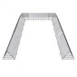 VEVOR Chicken Tunnels, 236,2 x 157,5 x 24,2 ίντσες (ΜxΠxΥ) Σήραγγες κοτόπουλου για αυλή, φορητές σήραγγες κοτόπουλου για εξωτερικό χώρο με γωνιακό πλαίσιο, 2 σετ, κατάλληλο για κοτόπουλα, πάπιες, κουνέλια