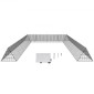 VEVOR Chicken Tunnels, 236,2 x 157,5 x 24,2 ίντσες (ΜxΠxΥ) Σήραγγες κοτόπουλου για αυλή, φορητές σήραγγες κοτόπουλου για εξωτερικό χώρο με γωνιακό πλαίσιο, 2 σετ, κατάλληλο για κοτόπουλα, πάπιες, κουνέλια