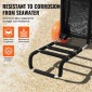 VEVOR Beach Dolly με μεγάλους τροχούς για άμμο, 29,9" x 15,4" Κατάστρωμα φορτίου, με συμπαγείς τροχούς 12", αναδιπλούμενο καρότσι με χωρητικότητα φόρτωσης 165 LBS & ρυθμιζόμενο ύψος 27" έως 44,7" καρότσι βαρέως τύπου για παραλ