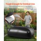 VEVOR Water Storage Bladder, 1000L φορητή & πτυσσόμενη τσάντα αποθήκευσης νερού, ανθεκτική στη φθορά 1000D PVC τσάντα μαλακών νερών, στεγανά δοχεία κάμπινγκ για άρδευση κήπου RV έκτακτης ανάγκης, Μαύρο