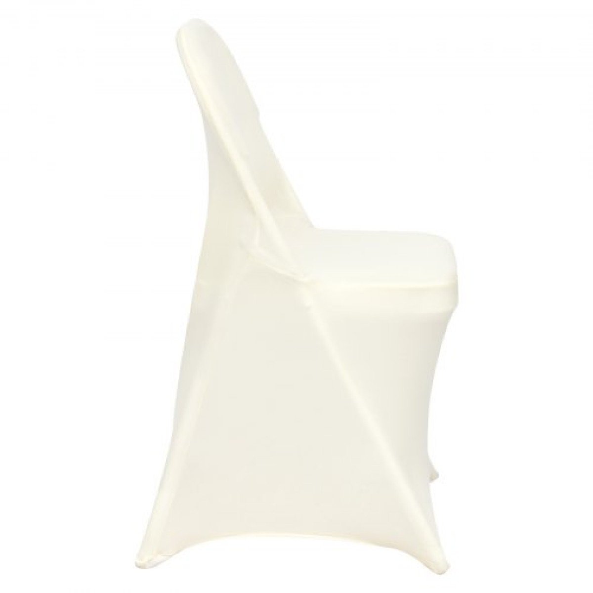 Πτυσσόμενα καλύμματα καρέκλας VEVOR Stretch Spandex, Universal Εφαρμοσμένο κάλυμμα καρέκλας, Αφαιρούμενα πλενόμενα προστατευτικά καλύμματα, για γάμο, γιορτή, συμπόσιο, πάρτι, γιορτή, δείπνο (30 τεμ. Ivory White)