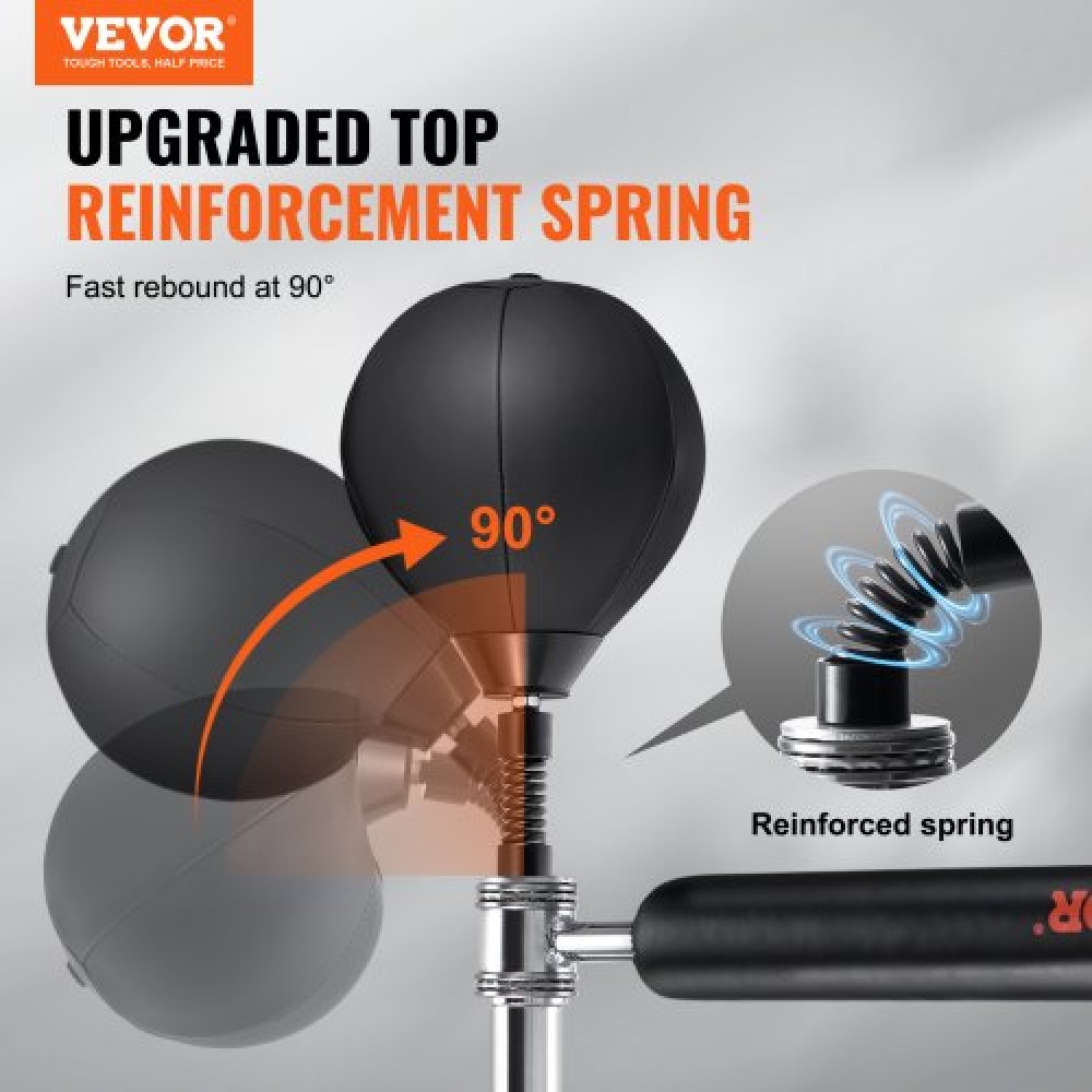 VEVOR Wall Mount Boxing Spinning Bar, Spinning Bar με Punching Ball, Ρυθμιζόμενο Boxing Speed ​​Trainer, Reflex Boxing Bar με γάντια, Boxing Training Equipment for Kickboxing, MMA, Fitness